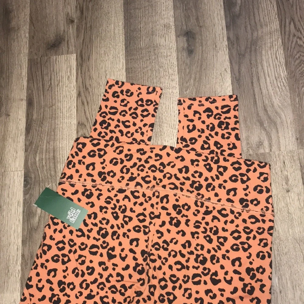 🆕 WILD FABLE Cheetah Print Full Length Leggings Multiple Sizes Cotton | NWT! - Picture 7 of 7